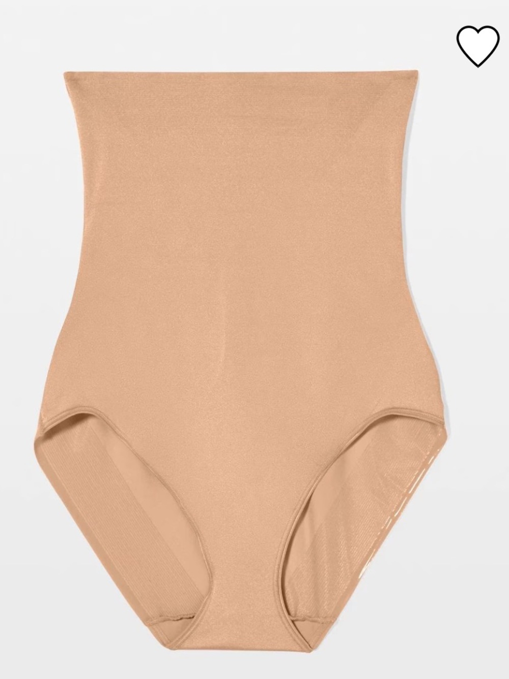 New! Second Skin by SOMA high waist Brief Vanishing Edge Anti Static Warm Amber